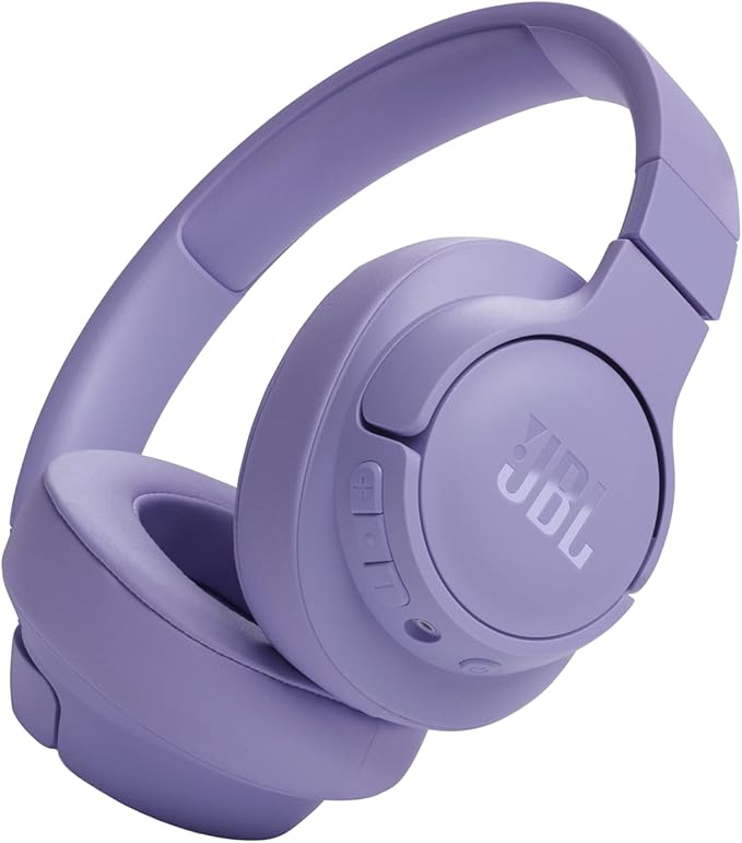 JBL Tune 720BT Wireless Over-Ear Headphones, Pure Bass Sound, Bluetooth 5.3, 76H Battery