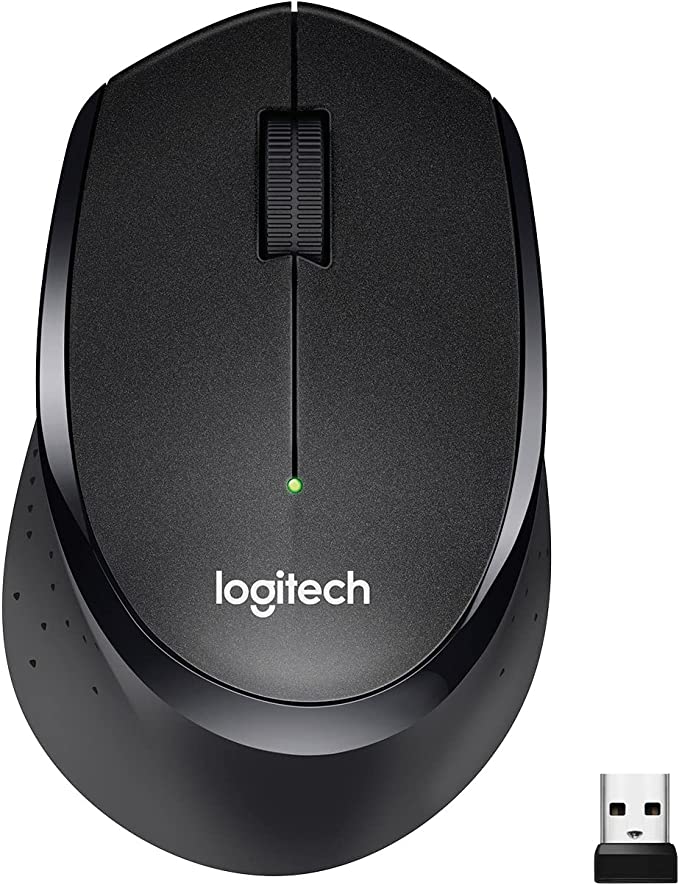 Logitech M330 SILENT PLUS Wireless Mouse, 2.4GHz, 2-year Battery Life
