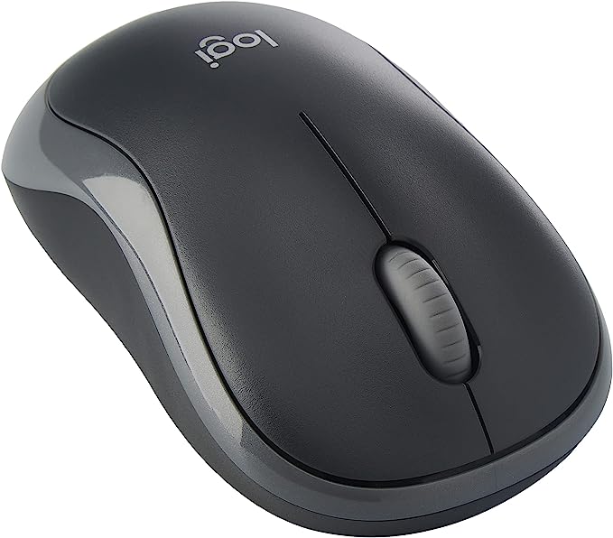 Logitech M185 Wireless Mouse, Good Battery life, Best Quality  - Grey