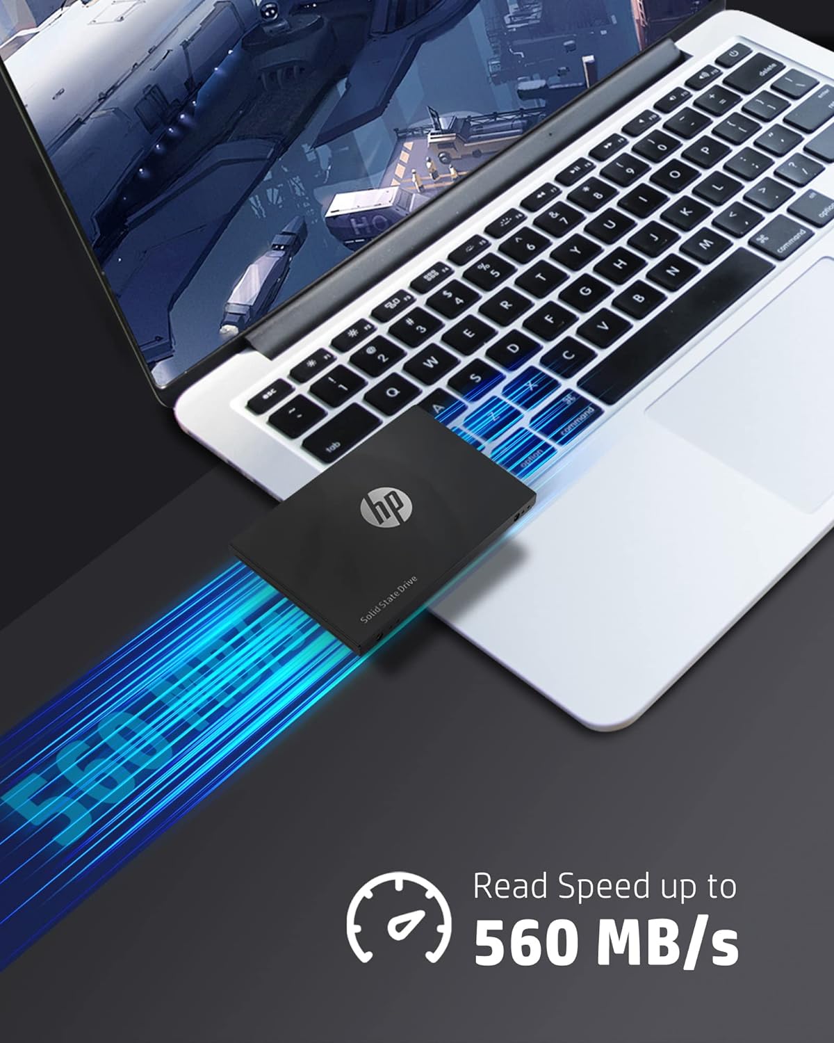 HP SSD S750 3D NAND Internal PC - SATA
