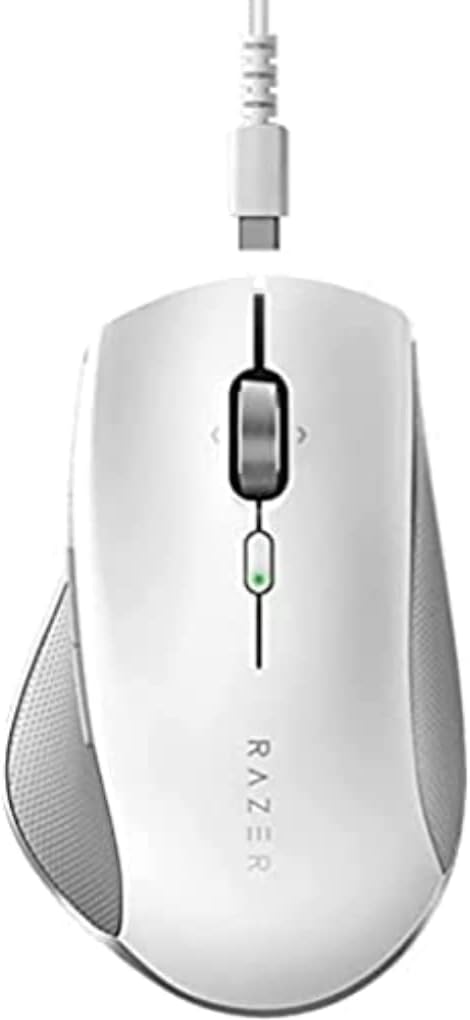 Razer Pro Click Humanscale Wireless Mouse Ergonomic Form Factor, WHITE