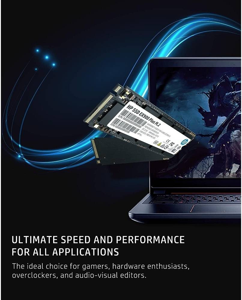 HP SSD EX900 M.2 2280 512GB PCI-Express