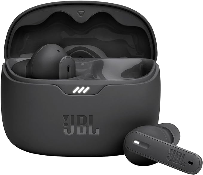 JBL Tune Beam True Wireless Noise Cancelling Earbuds, Pure Bass Sound