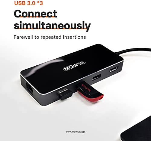 MOWSIL USB C Hub 9-in-1