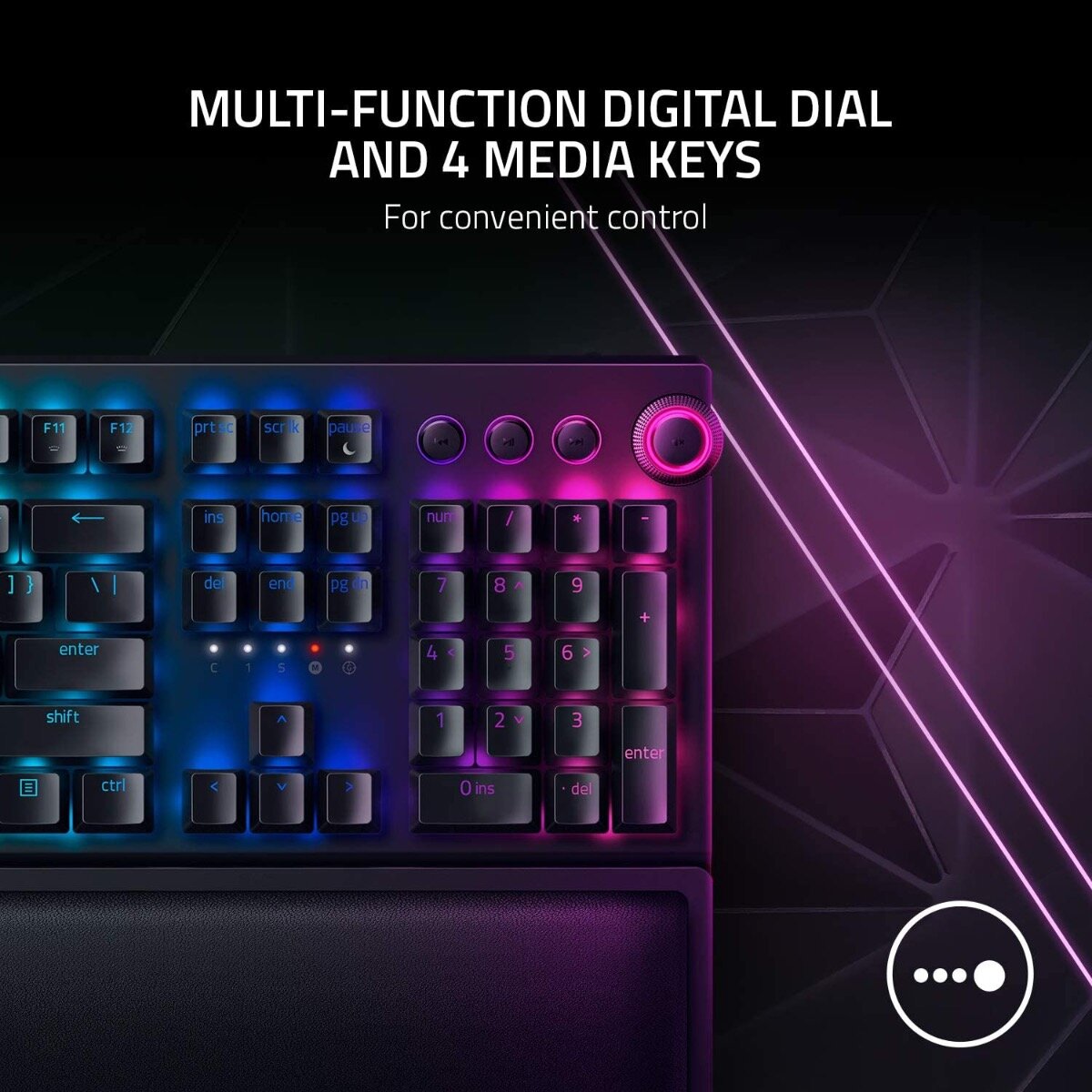 Razer BlackWidow V3 Pro Wireless RGB Mechanical Gaming Keyboard, Black