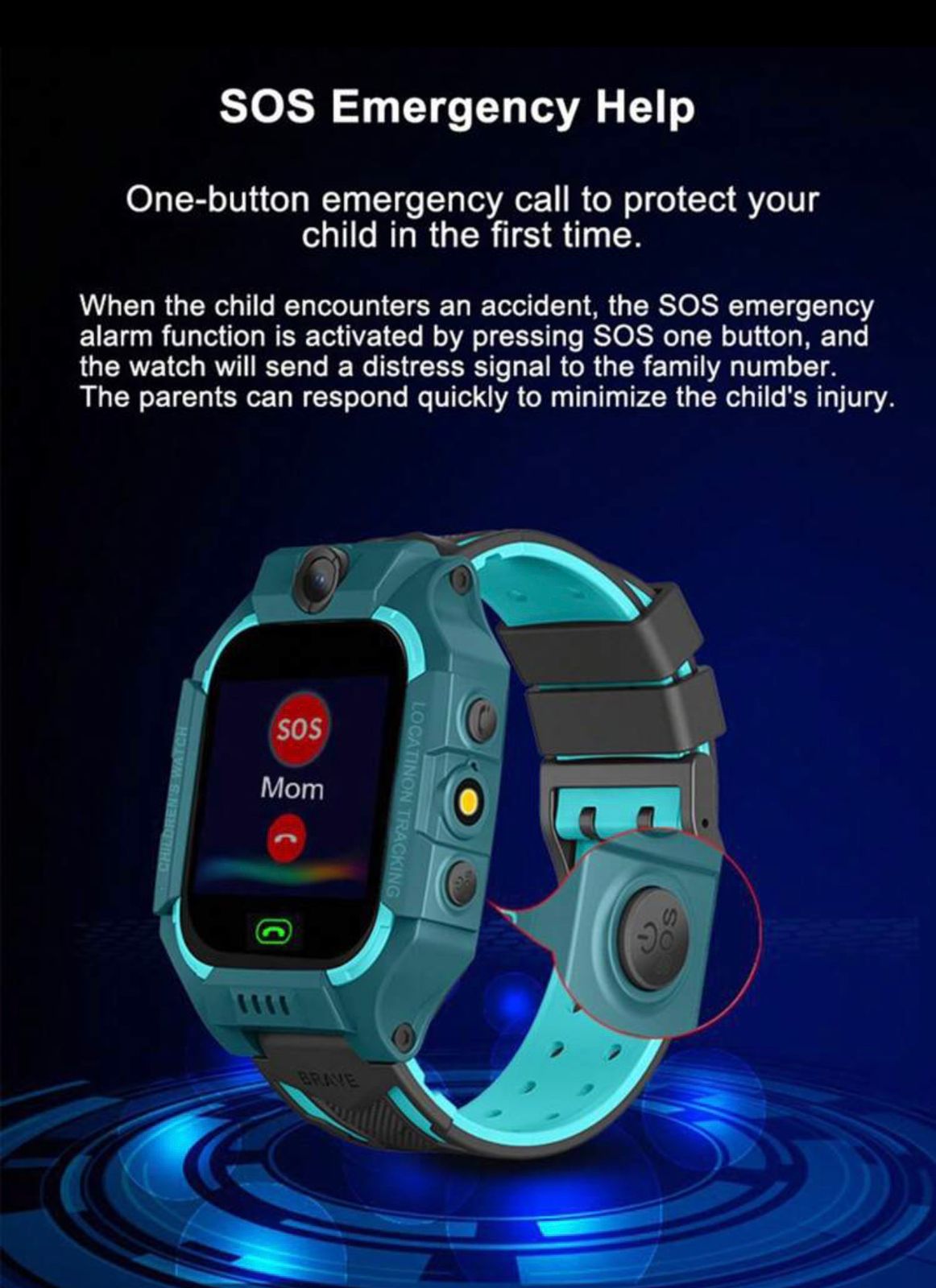 ساعة ذكية للأطفال للأولاد والبنات