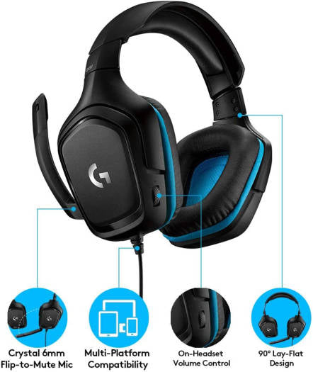 Logitech  G431 gamingstoreuae