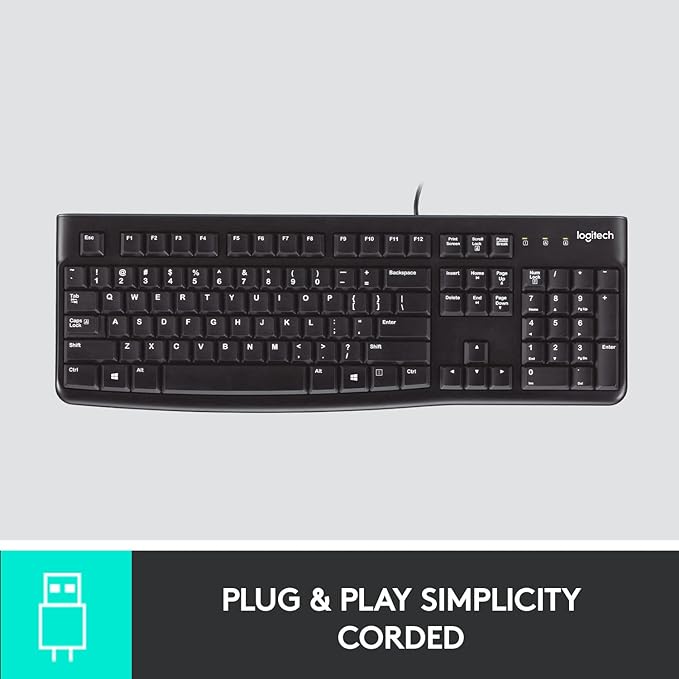 Logitech  K120 gamingstoreuae