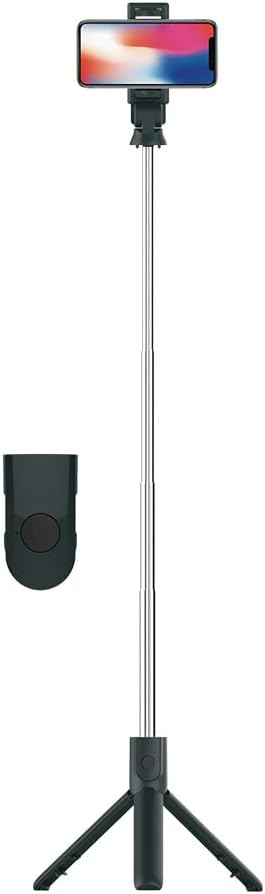 Porodo Bluetooth Selfie Stick with Tripod Stand Detachable Remote Shutter