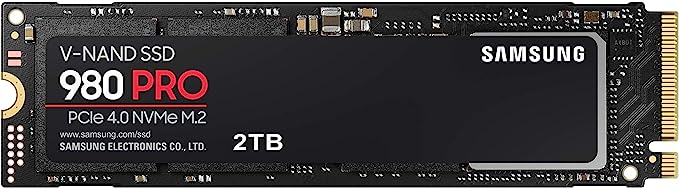 SAMSUNG 980 PRO 2TB PCIe NVMe SSD M.2