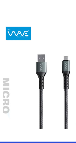 Wave WV-C125M USB to Micro Cable