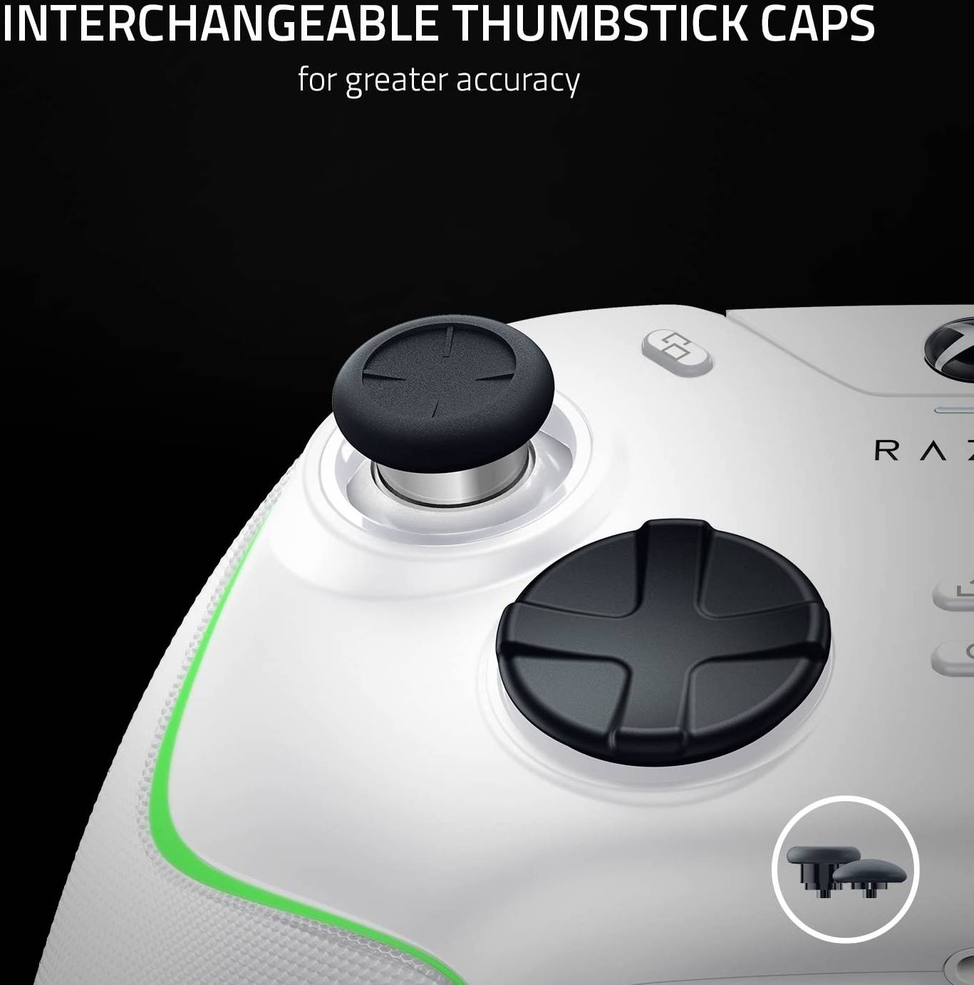 Razer Wolverine V2 Chroma Wired Gaming Pro Controller for Xbox - White