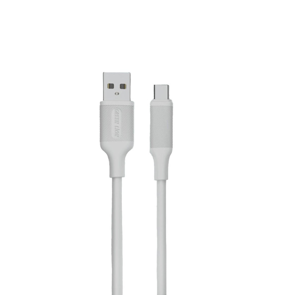 Green Lion USB-A to USB-C PVC Cable 1M 2.4A