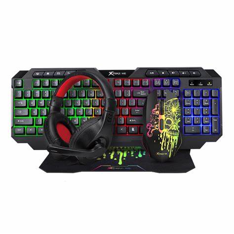Xtrike Me Cmx-415 bundle keyboard+mouse+mouse pad +headtset  4In1 Combo