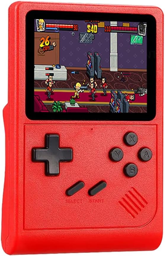 Game GB 300 Handheld Game Console  Game Player 6000+ Games  Black-RED